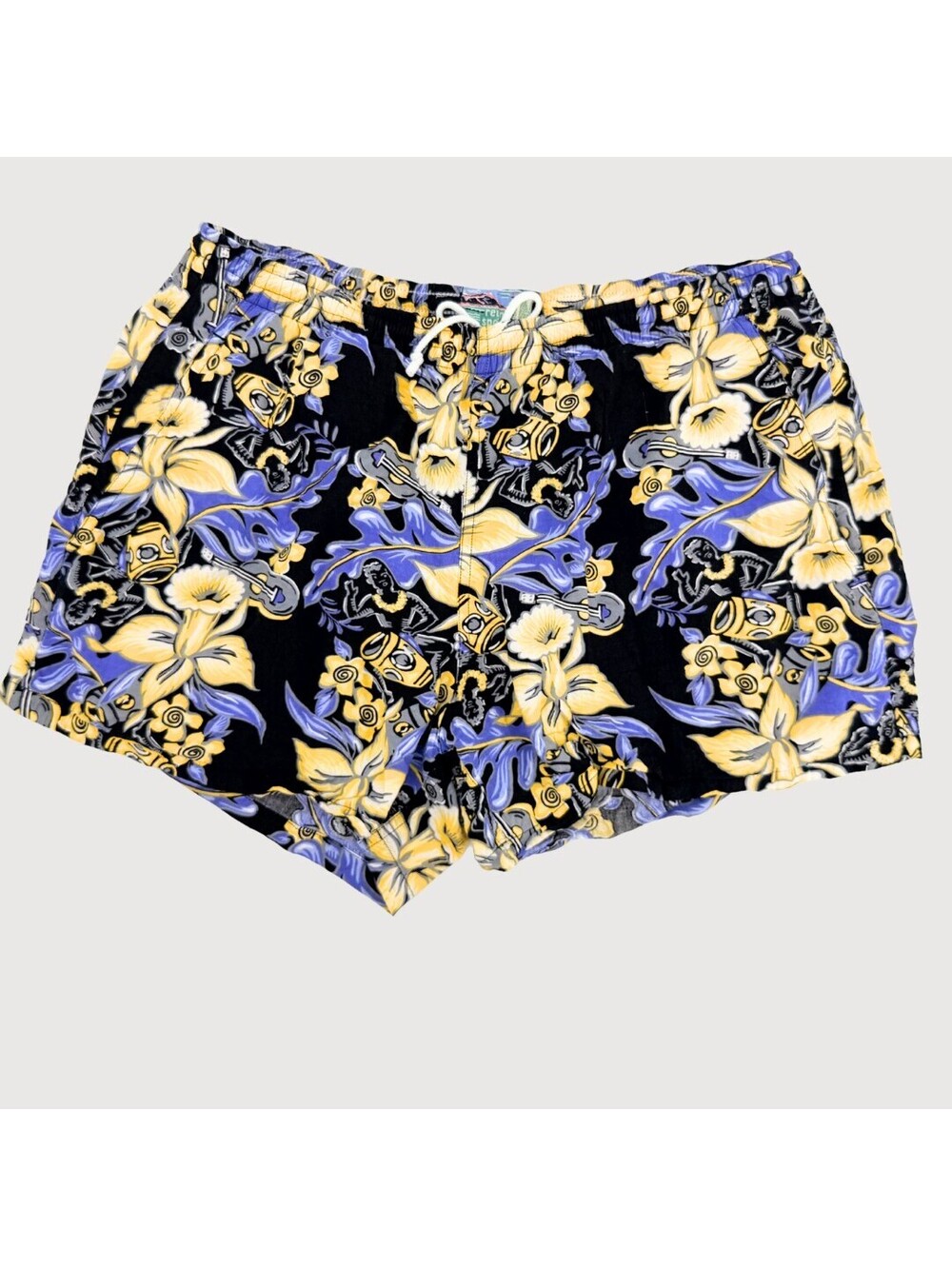 Reyn Spooner Vintage Floral Hawaiian Swim Shorts L